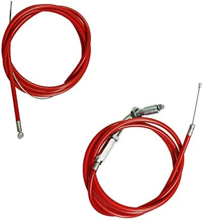 BH-Motor Új Piros Gázt Cable & Kuplung-Kábel, az 49cc 66cc 80cc Motoros Kerékpár