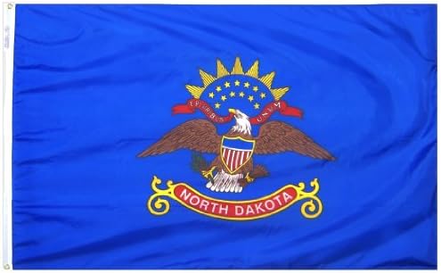 Annin Flagmakers Észak-Dakota Állam Udvaron Lobogó USA-Tett Hivatalos Állami Tervezési Előírások (Minta 144160)