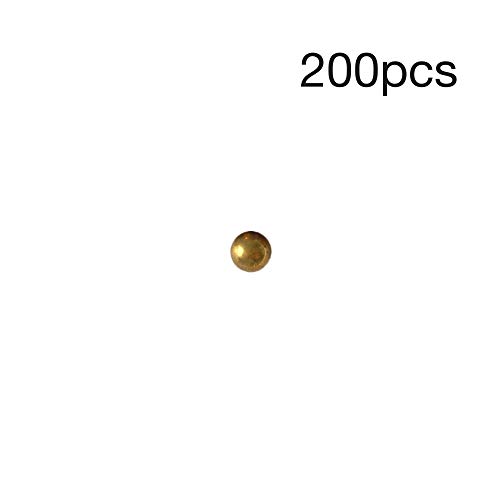 10mm 200pcs Precíziós Tömör Réz Csapágy Golyó (H62)