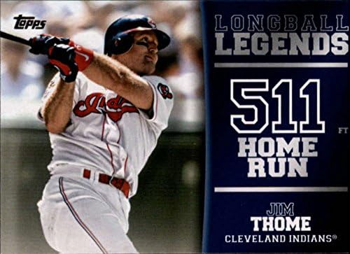 2018 Topps Munka Legendák LL-11 Jim Tamás-Cleveland indians Hivatalos MLB Baseball Trading Card Nyers (NM vagy Jobb) Feltétel