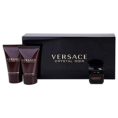Versace Crystal Noir Által Gianni Versace Női Eau De Parfum Spray-Vel, 3-Uncia