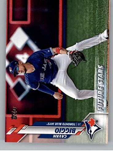 2020 Topps Baseball 327 Cavan Biggio Toronto Blue Jays Hivatalos MLB Baseball Trading Card Nyers (NM vagy Jobb) Feltétel