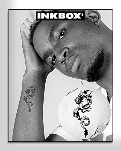 Inkbox Ideiglenes Tetoválás Csomag, Hosszú távú Ideiglenes Tetoválás, magában Foglalja a Szerotonin, illetve Dragonaut a ForNow Vízálló