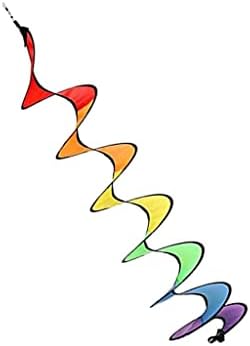 T TOOYFUL Winder Twisters Szivárvány Spinners, Összecsukható Szél Ujjú - Színes Dekoráció Kert/Udvar/Sátor