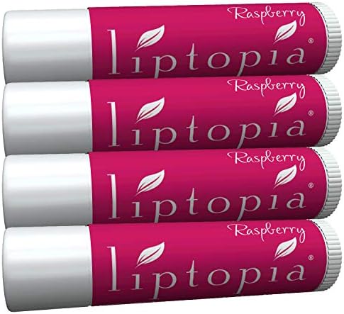 Liptopia® Természetes Méhviasz Balzsam SPF15 - Málna (4 / Csomag)