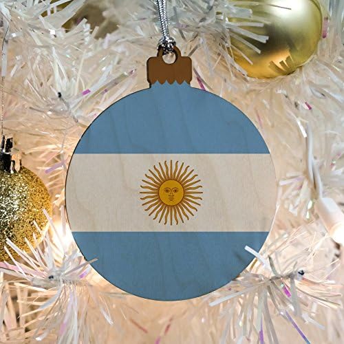 GRAFIKA & TÖBB Ország Argentína Zászló Fa karácsonyfa Ünnepi Dísz
