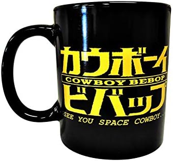 Cowboy Bebop Hő Reaktív Kerámia Bögre Anime Spike Spiegel Látom Cowboy Színe Változó Bögre Fekete 14OZ