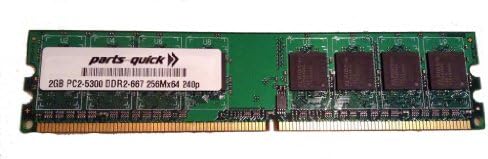 2GB Memória Biostar NF520-A2 SE Alaplap DDR2 PC2-5300 667MHz DIMM Non ECC RAM Upgrade (ALKATRÉSZEK-GYORS Márka)