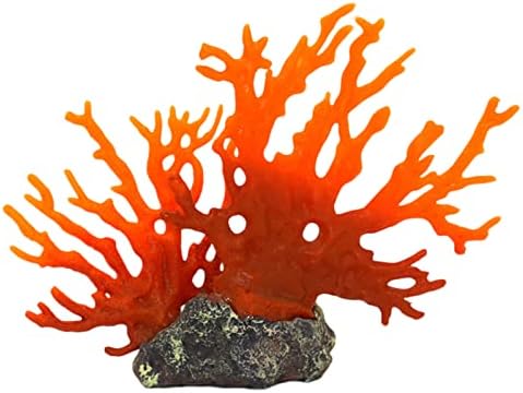 wirlsweal Akvárium Mesterséges Korall Dísz Polyresin Korall Dekoráció akváriumba & Táj Dekoráció, Tereprendezés, akvárium Dekoráció