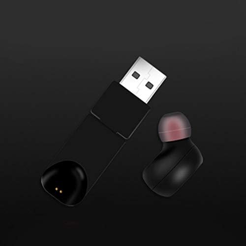 1 db USB Autó Sport Mini Fülbe Mágneses Töltés Vezeték nélküli Headsetet, Fekete Ajándékok Férfiaknak a Nők